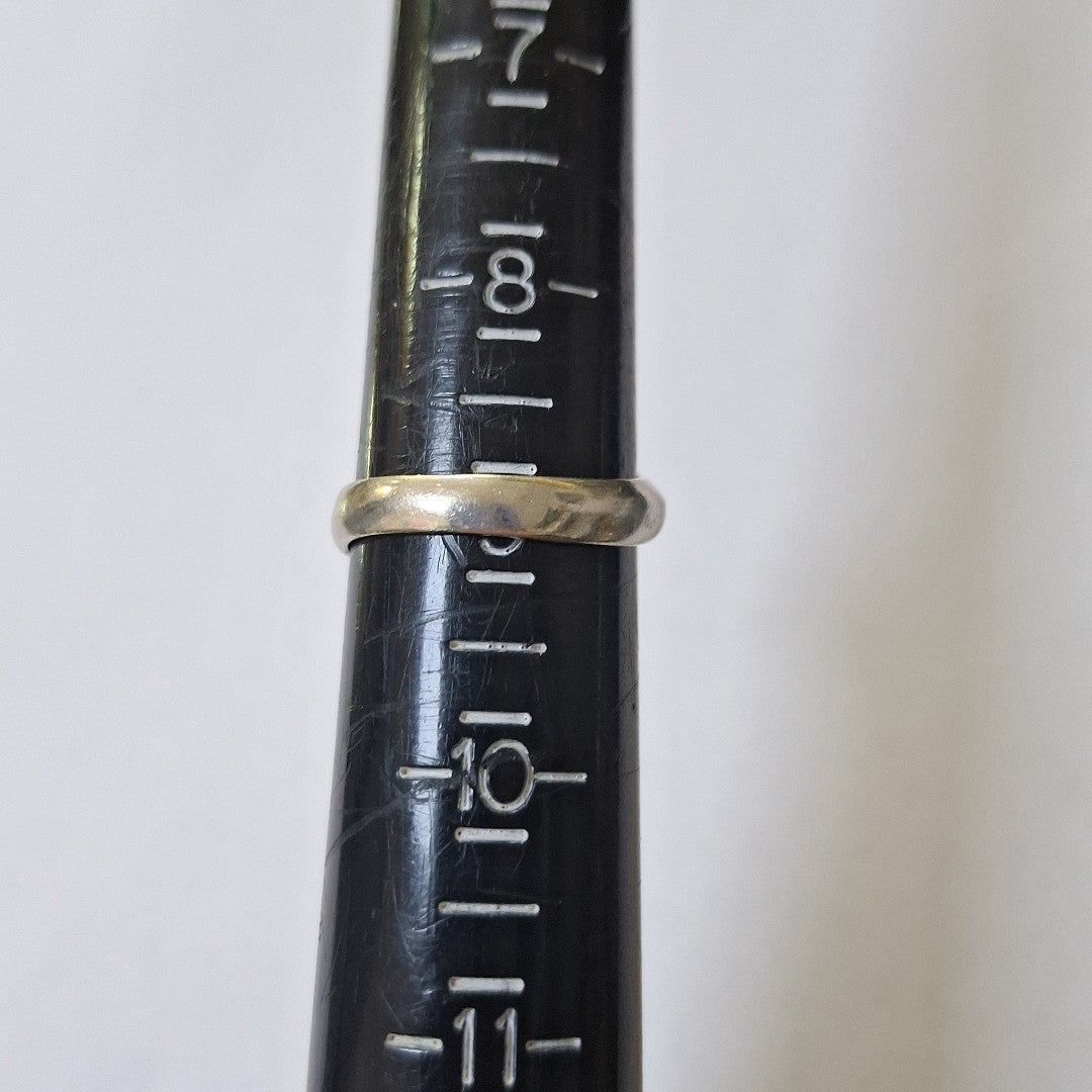 ANILLITO ORO BLANCO 14 K 9.7 GRMS (SEMINUEVO)
