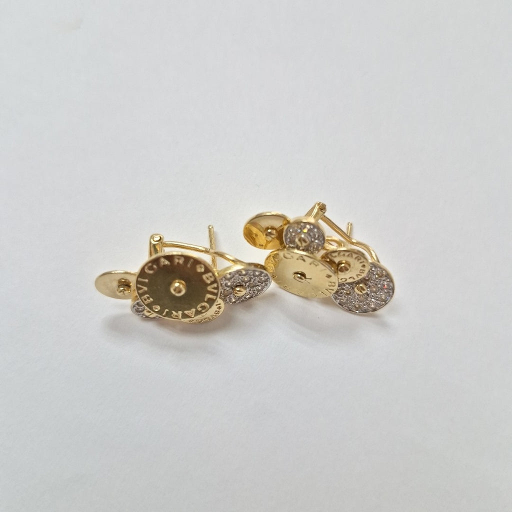 ARETES PAR ORO 14 K 10.8 GRMS (SEMINUEVO)