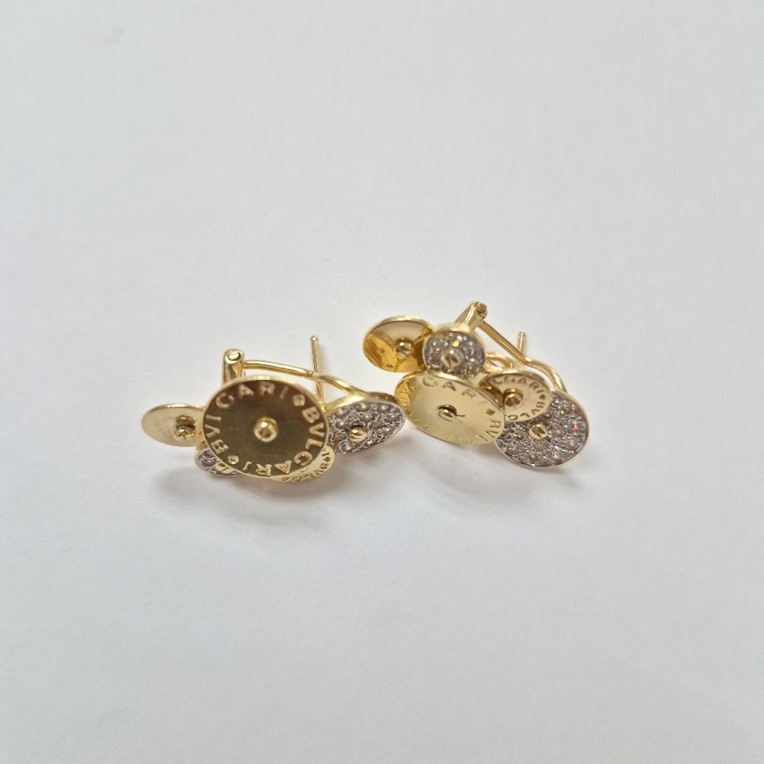ARETES PAR ORO 14 K 10.8 GRMS (SEMINUEVO)