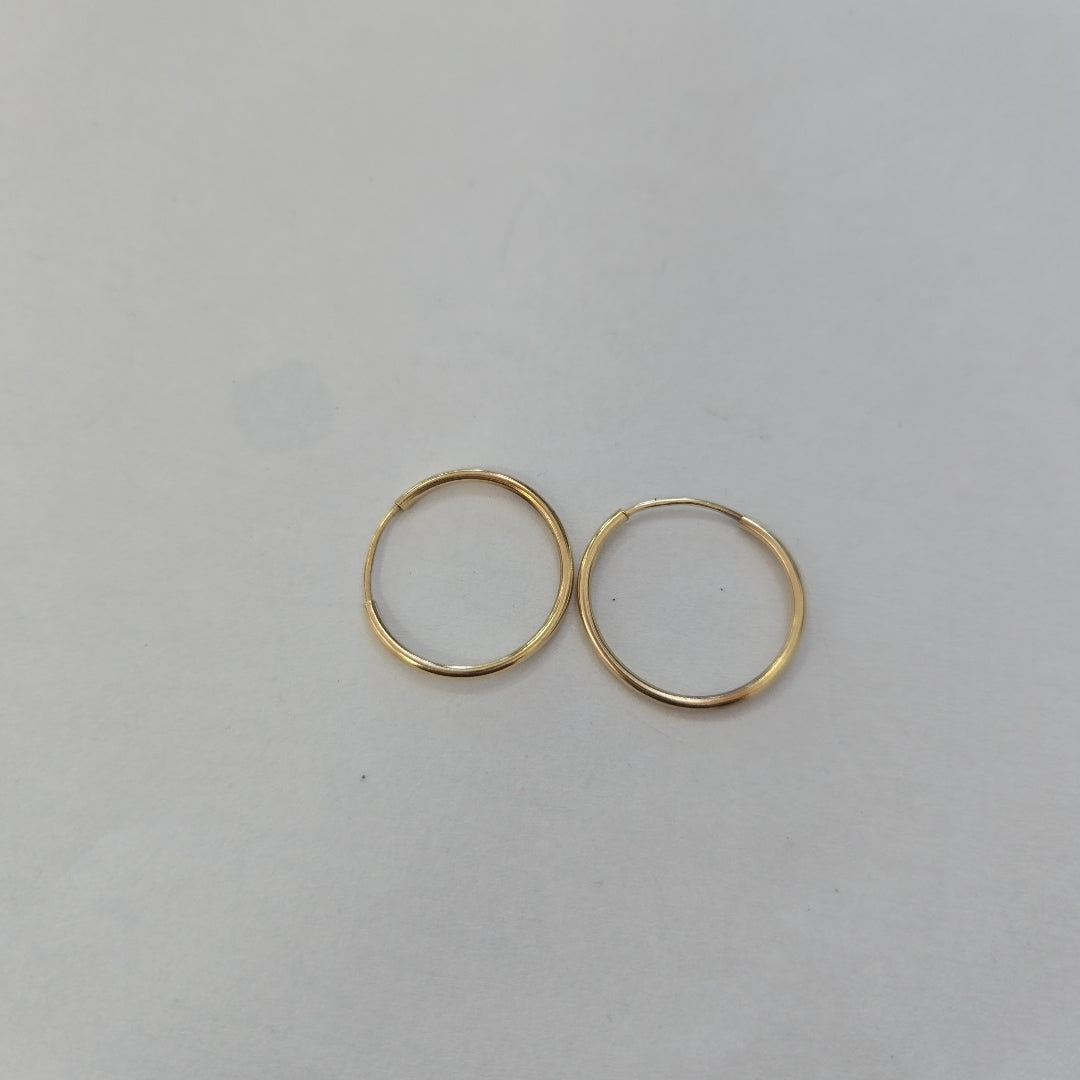 ARRACADAS PAR ORO 10 K 0.8 GRMS (SEMINUEVO)