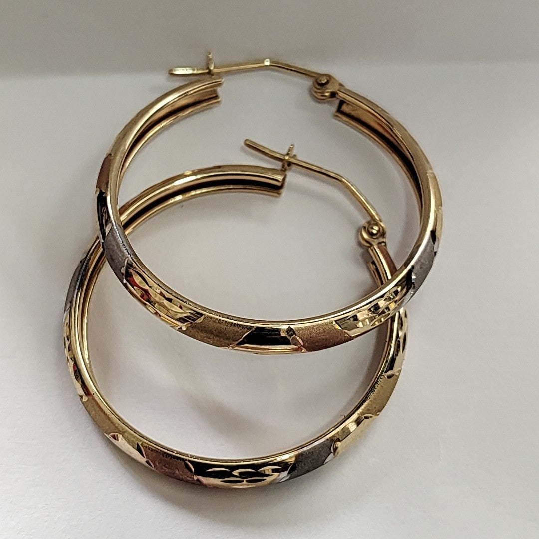ARRACADAS PAR ORO 10 K 2,30 GRMS (SEMINUEVO)