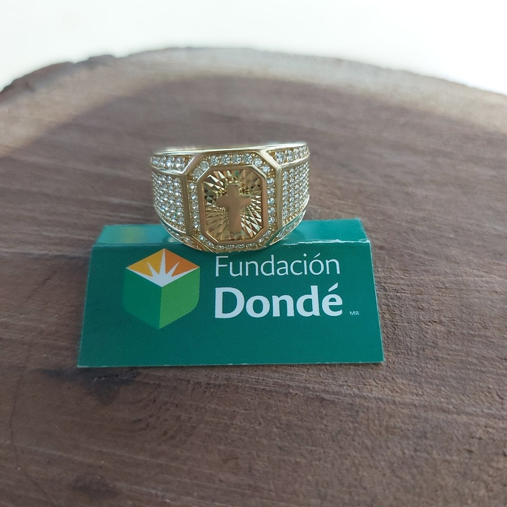 ANILLO ORO 10 K 6 GRMS (SEMINUEVO)