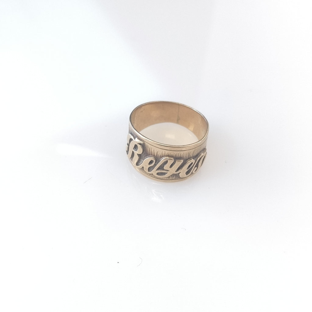 ANILLO ORO 8 K 12,20 GRMS (SEMINUEVO)