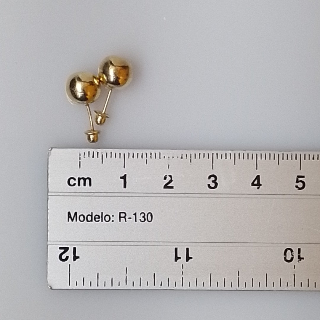 BROQUELES PAR ORO 14 K 0.7 GRMS (SEMINUEVO)