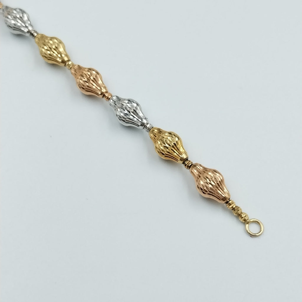 PULSERA ORO COMBINADO 10 K 5 GRMS (SEMINUEVO)