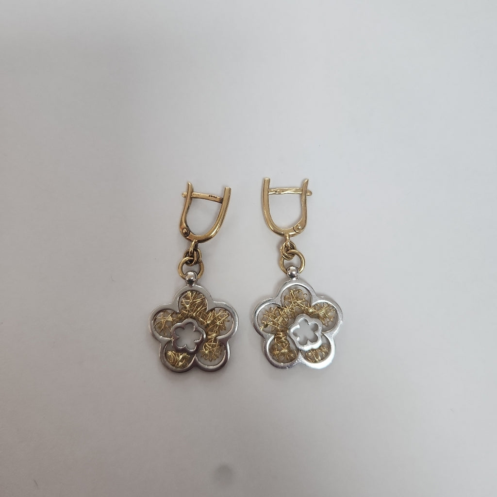 ARRACADAS PAR ORO 14 K 6.3 GRMS (SEMINUEVO)