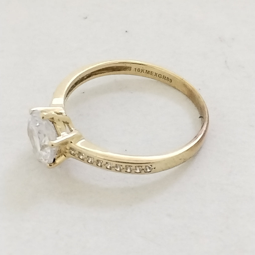 ANILLO ORO 10 K 1.7 GRMS (SEMINUEVO)