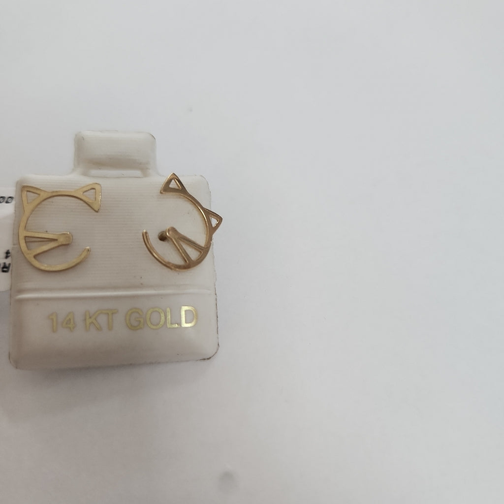 BROQUELES PAR ORO 14 K 0.6 GRMS (SEMINUEVO)