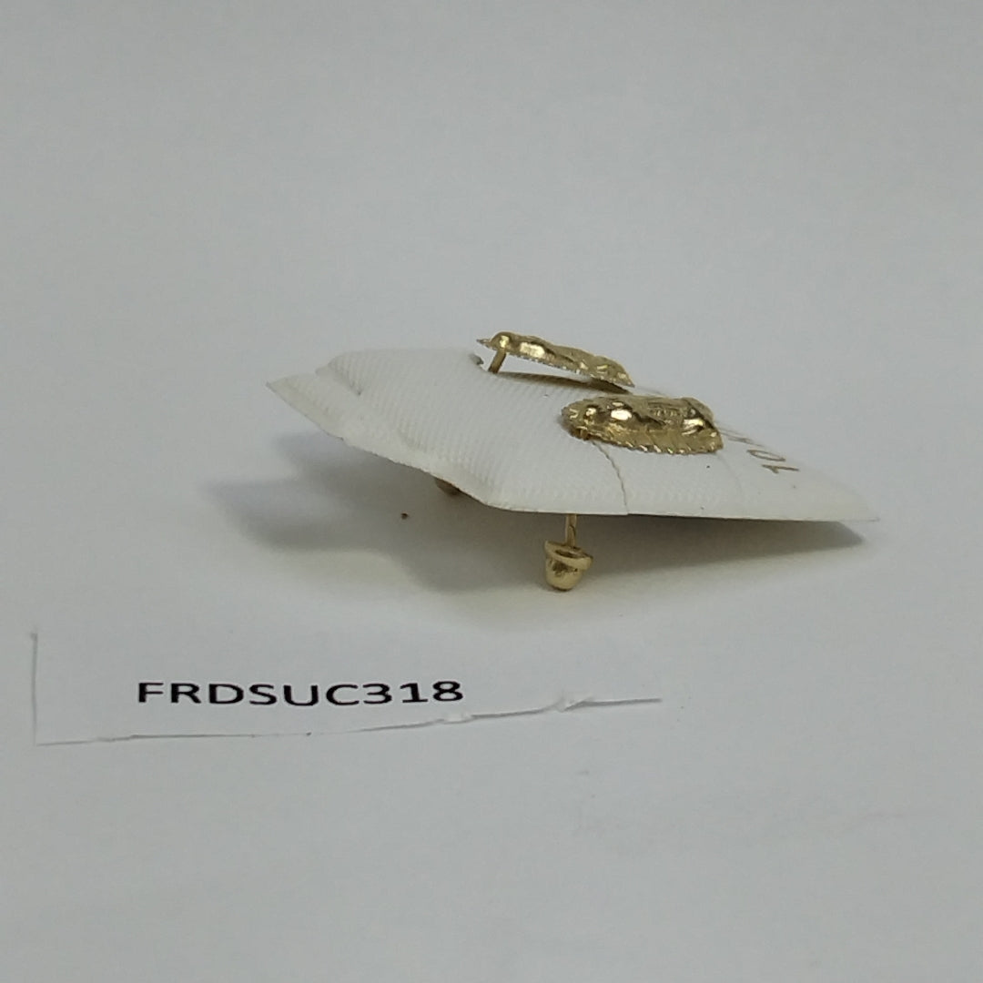 BROQUELES PAR ORO 10 K 0.3 GRMS (SEMINUEVO)