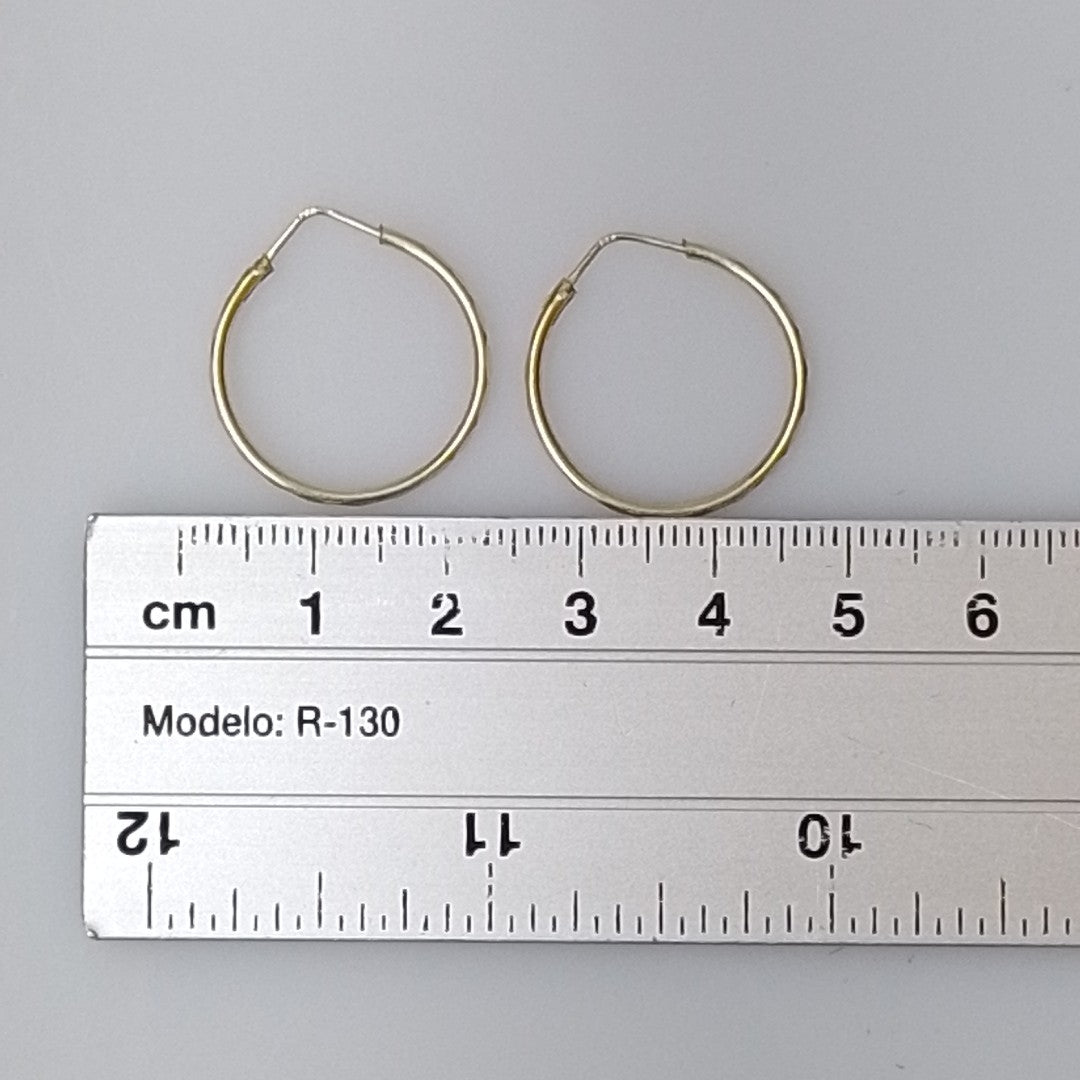 ARRACADAS PAR ORO 14 K 0.9 GRMS (SEMINUEVO)