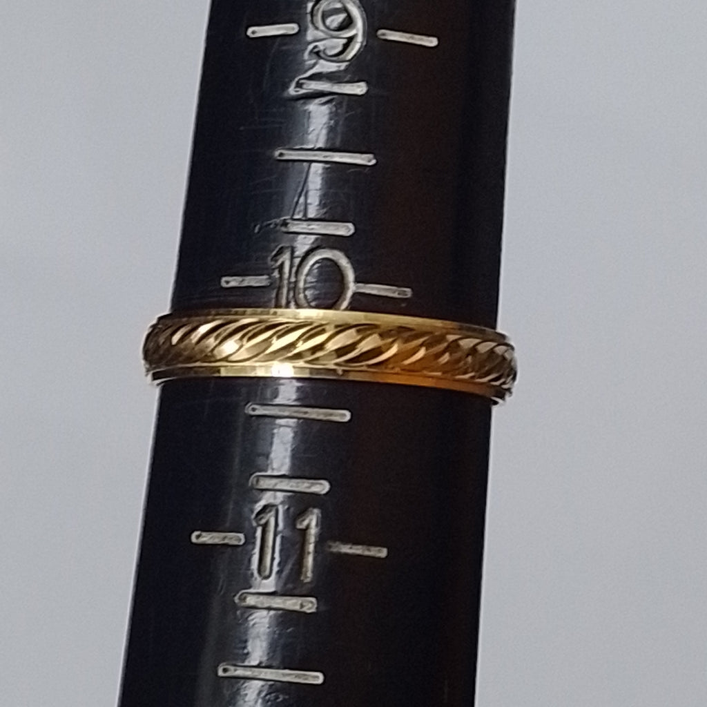 ARGOLLA ORO 14 K 1.4 GRMS (SEMINUEVO)
