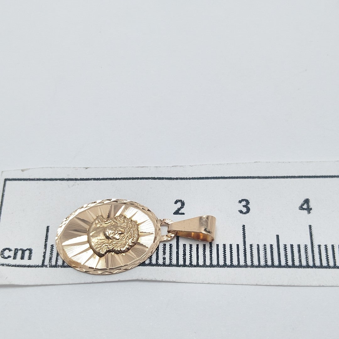MEDALLA RELIGIOSA ORO 14 K 0.7 GRMS (SEMINUEVO)