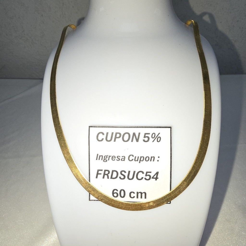 GARGANTILLA ORO 14 K 11.5 GRMS (SEMINUEVO)