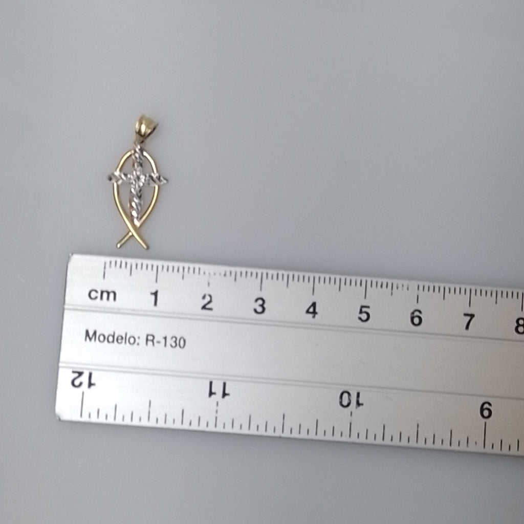DIJE ORO, RODIADO 14 K 0.8 GRMS (SEMINUEVO)