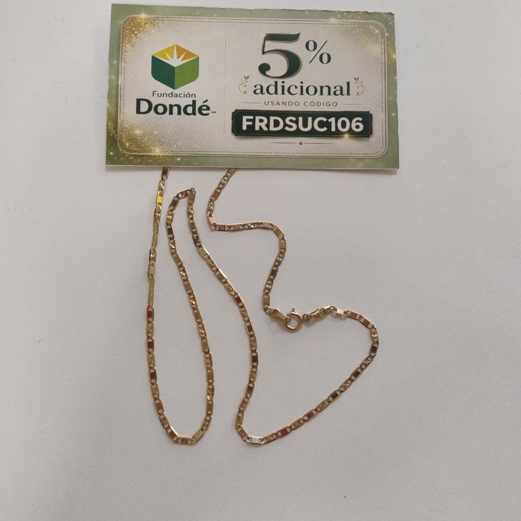 CADENA ORO 10 K 2.9 GRMS (SEMINUEVO)