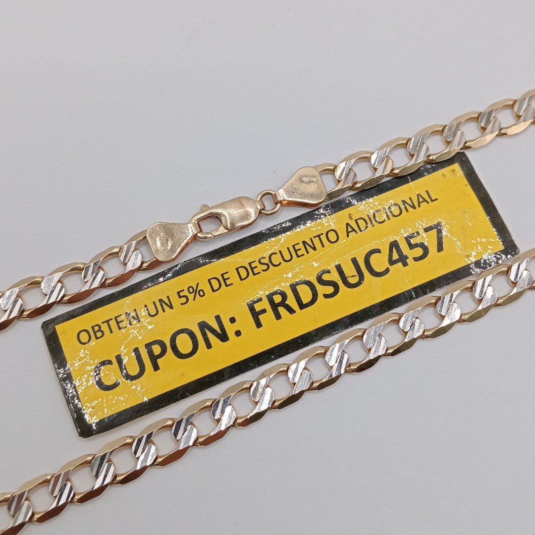 CADENA ORO,RODIADO 10 K 26,60 GRMS (SEMINUEVO)
