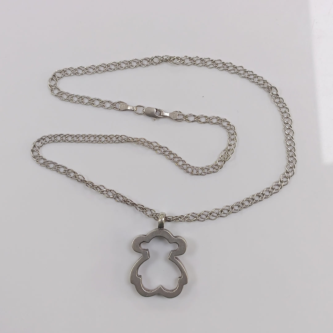 CADENA, DIJE PLATA 6.1 GRMS (SEMINUEVO)