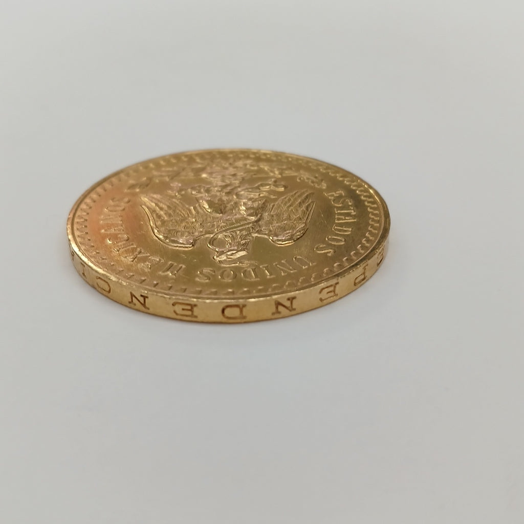 K1 41.6 GRMS 21 K IDENTIFICACIÓN MONEDA NOMINATIVA MONEDAS PESOS 50 PES (SEMINUEVO)