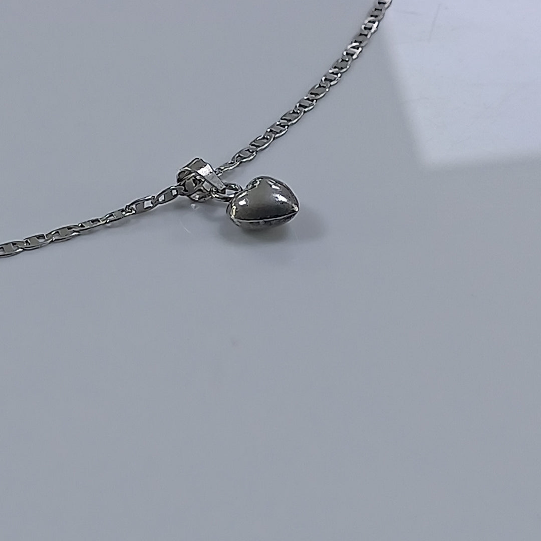 CADENA, DIJE PLATA 3.5 GRMS (SEMINUEVO)