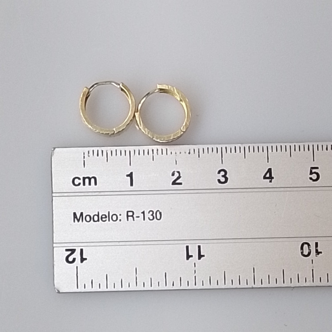 ARRACADAS PAR ORO 14 K 2.1 GRMS (SEMINUEVO)