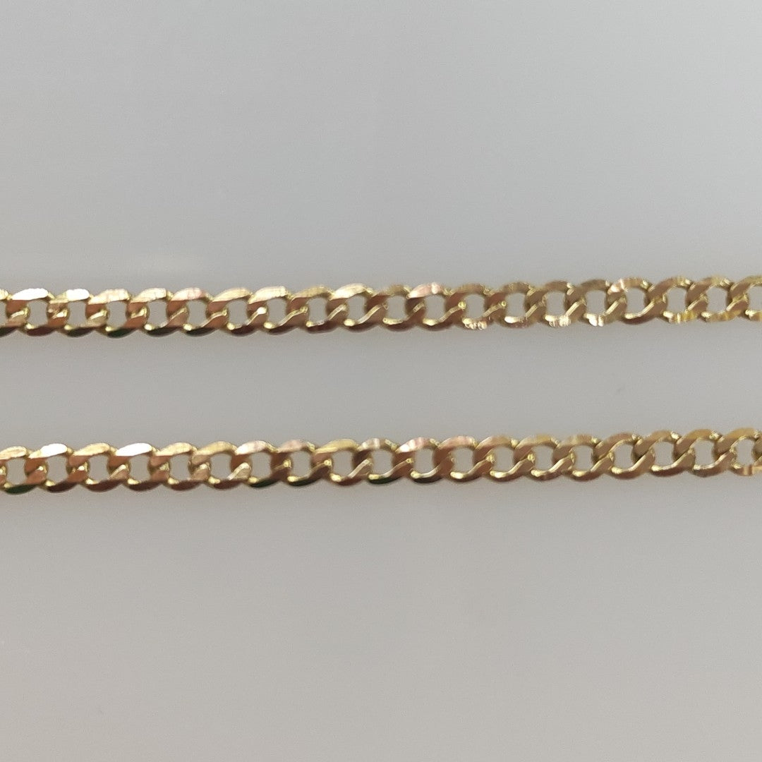 PULSERA BARBADA 14K 21 CM 2.3 GR (NUEVO)