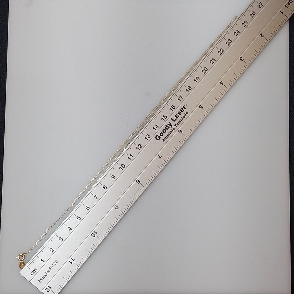 CADENA ORO, RODIADO 14 K 1.4 GRMS (SEMINUEVO)