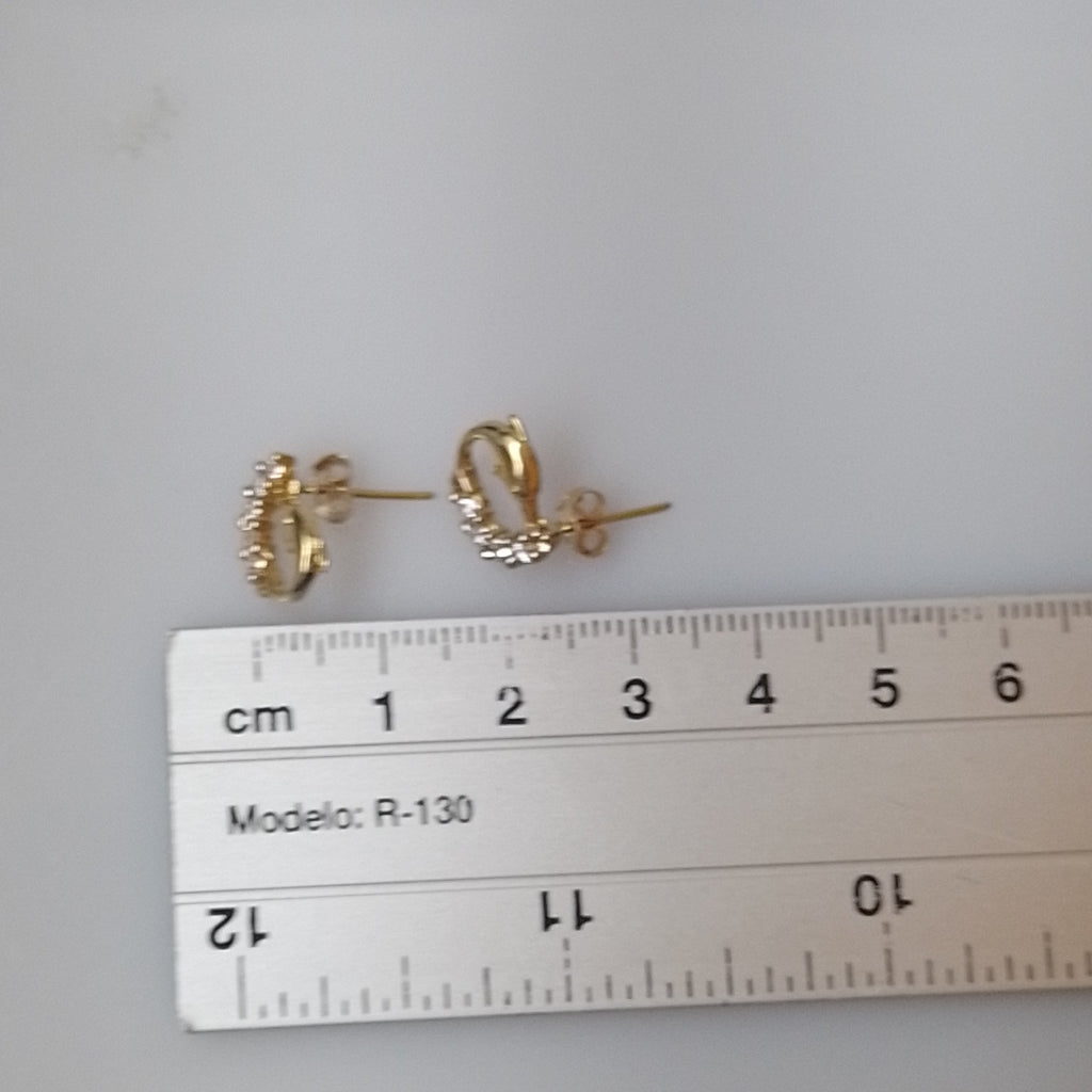 BROQUELES PAR ORO 14 K 2.3 GRMS (SEMINUEVO)