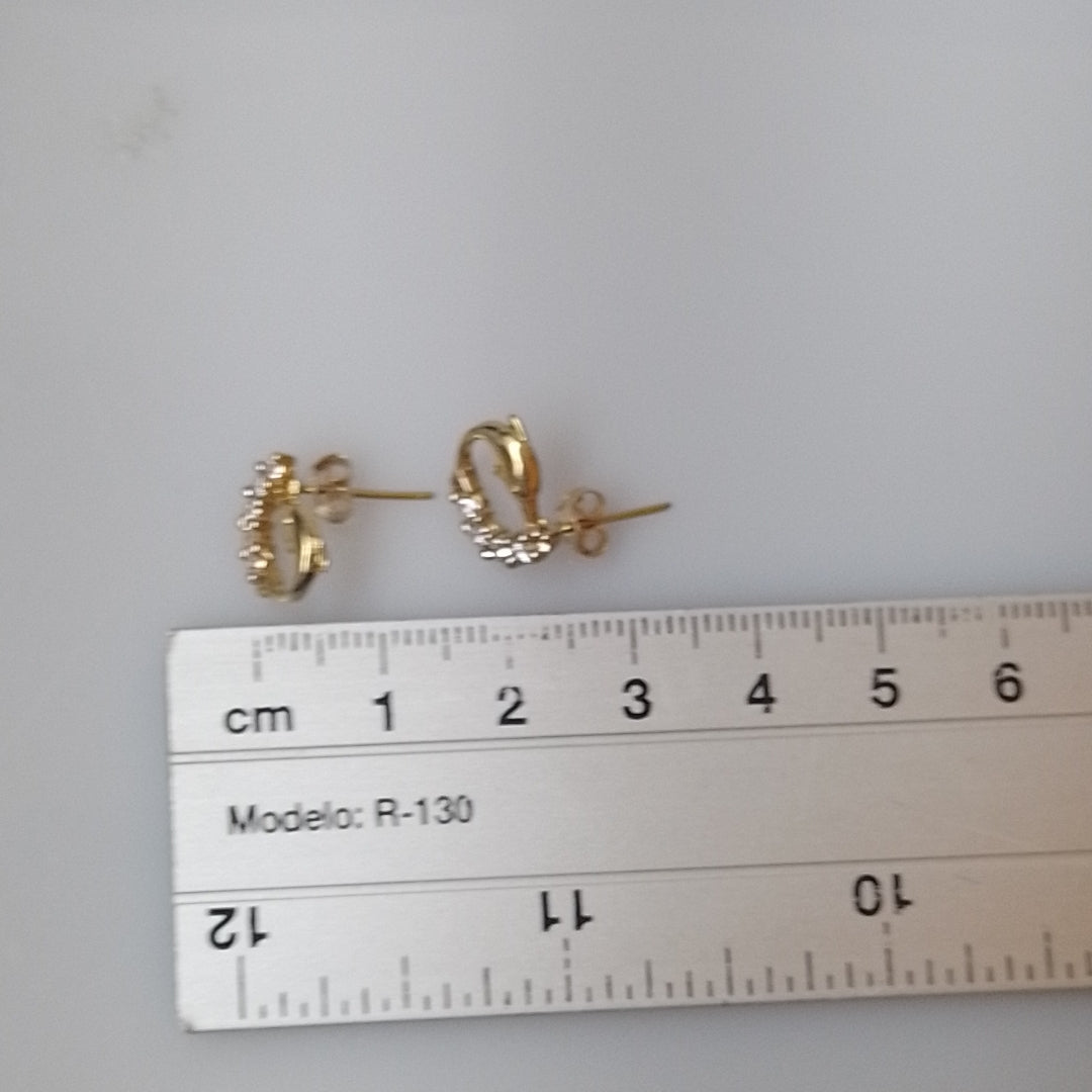 BROQUELES PAR ORO 14 K 2.3 GRMS (SEMINUEVO)