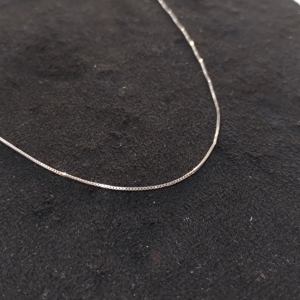 CADENA ORO BLANCO 14 K 1,70 GRMS (SEMINUEVO)
