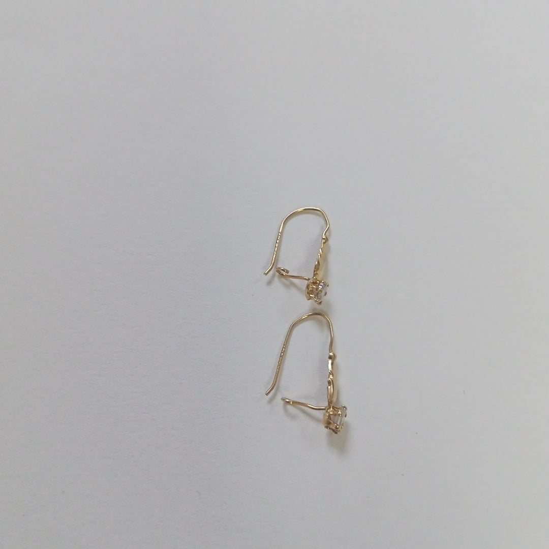 ARETES PAR ORO 10 K 0,60 GRMS (SEMINUEVO)
