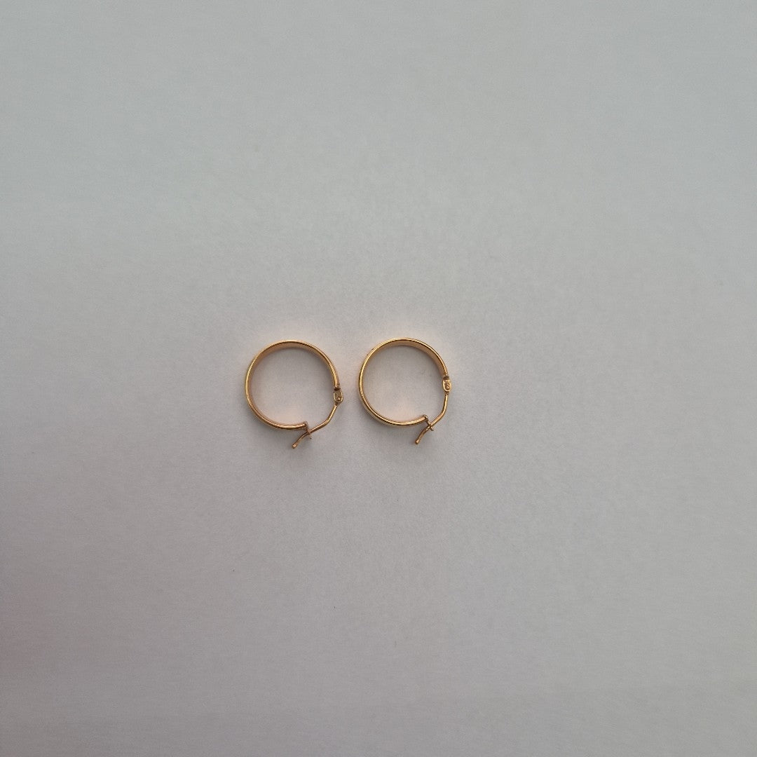 ARRACADAS PAR ORO 14 K 1,80 GRMS (SEMINUEVO)