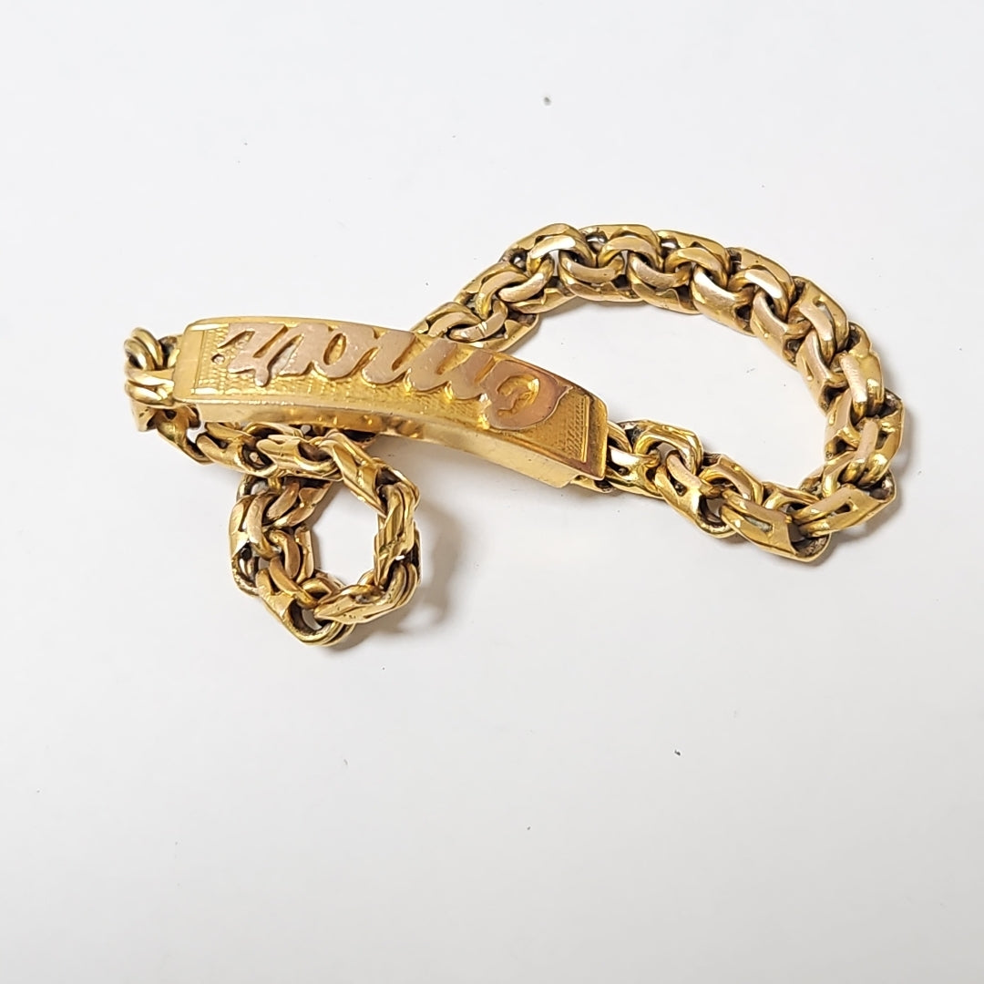ESCLAVA ORO 10 K 20,00 GRMS (SEMINUEVO)