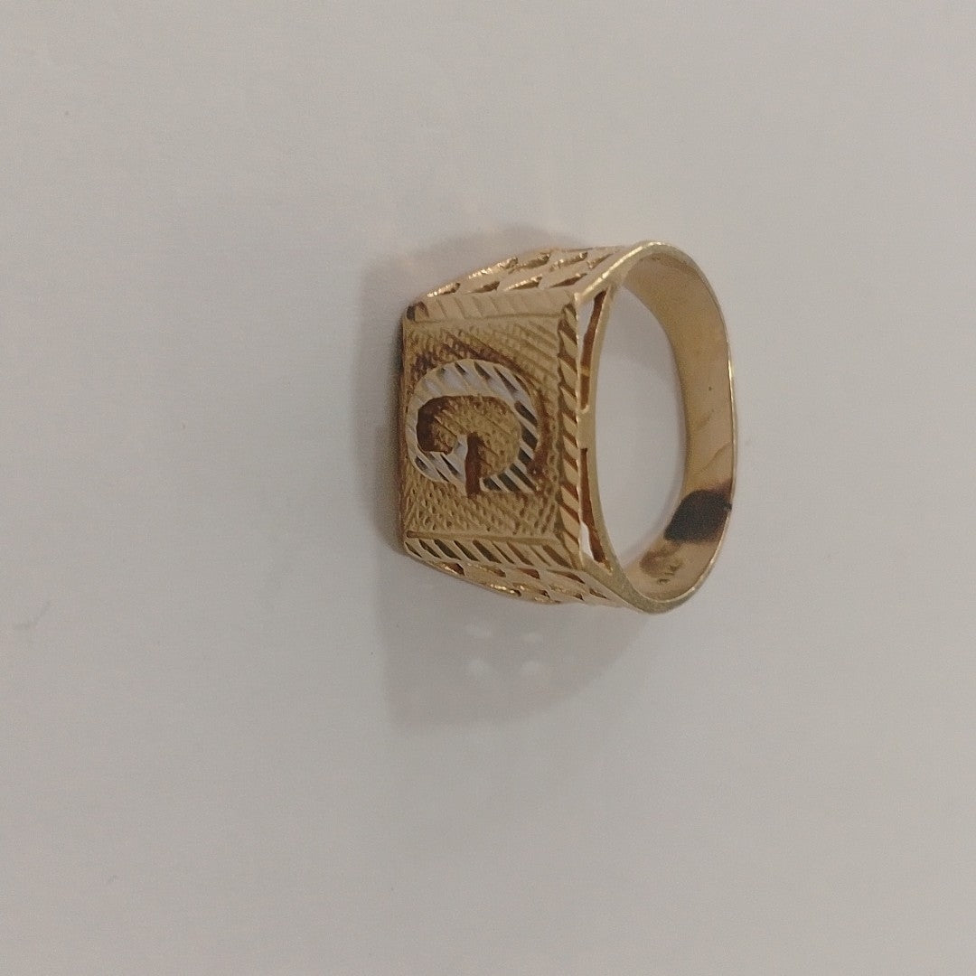 ANILLO ORO 14 K 4.4 GRMS (SEMINUEVO)
