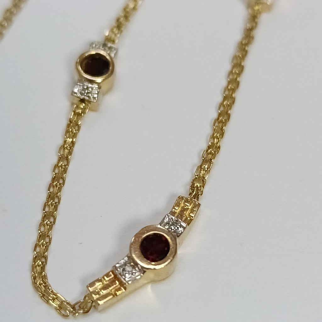 GARGANTILLA ORO 14 K 6.3 GRMS (SEMINUEVO)