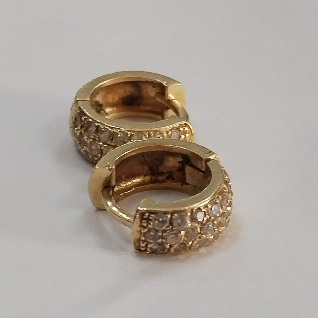 ARRACADAS PAR ORO 10 K 4.1 GRMS (SEMINUEVO)