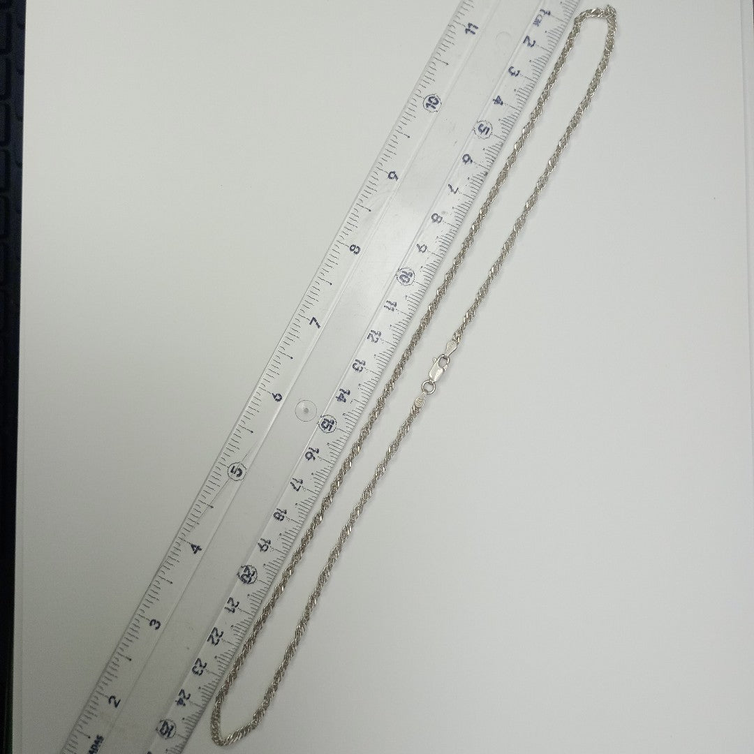 CADENA PLATA 6.7 GRMS (SEMINUEVO)