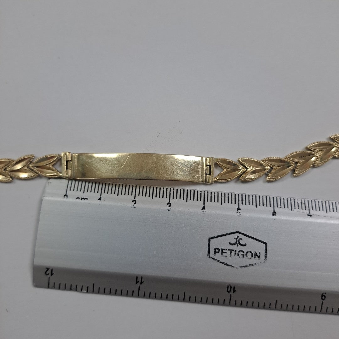 ESCLAVA ORO 14 K 9.2 GRMS (SEMINUEVO)