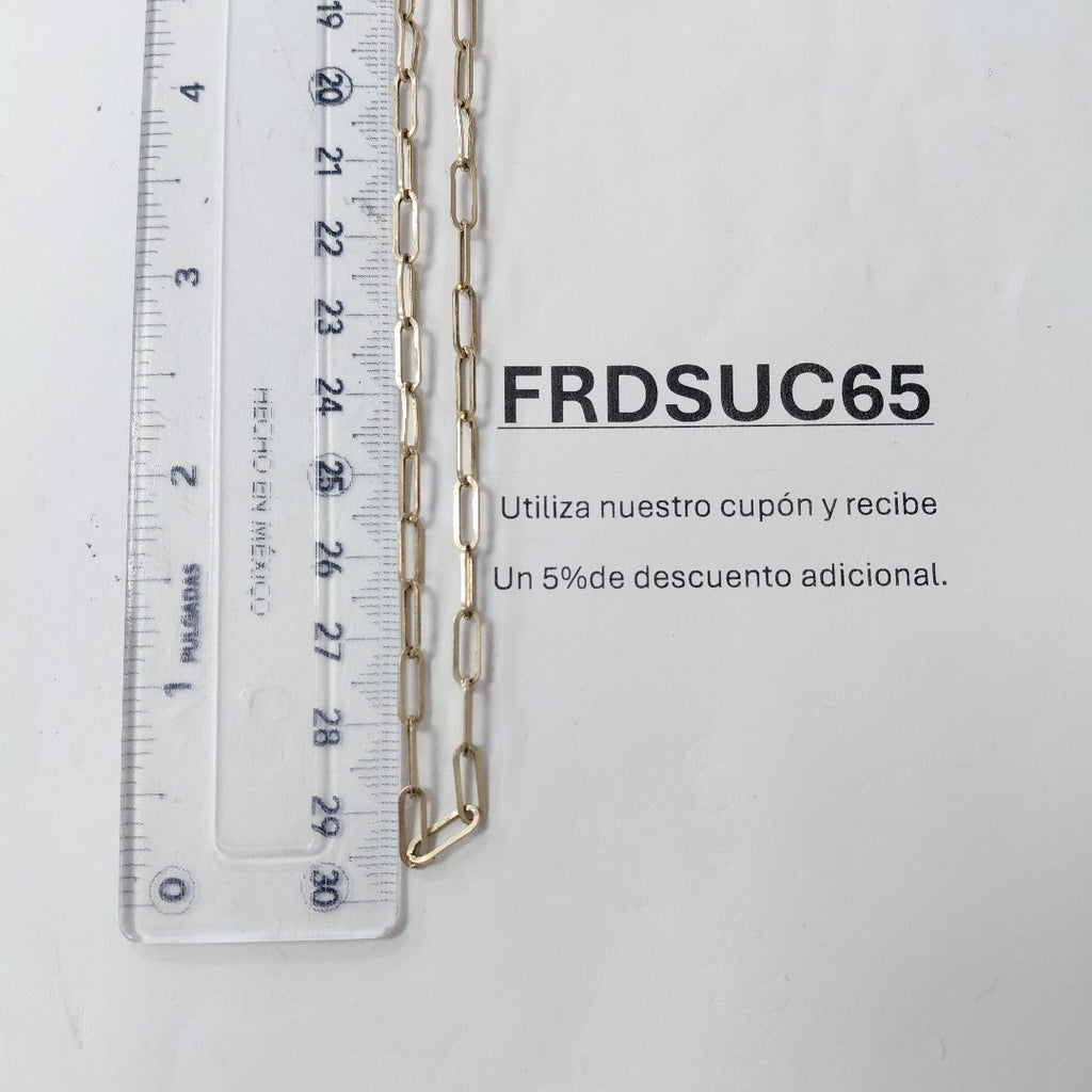 CADENA ORO 10 K 3.8 GRMS (SEMINUEVO)