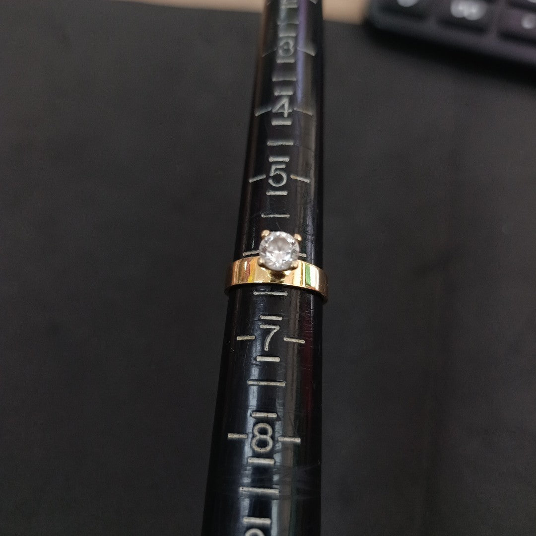 ANILLO ORO 10 K 3.4 GRMS (SEMINUEVO)