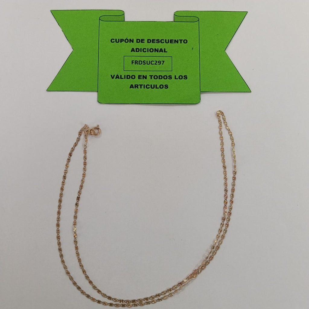 CADENA ORO 10 K 1,70 GRMS (SEMINUEVO)