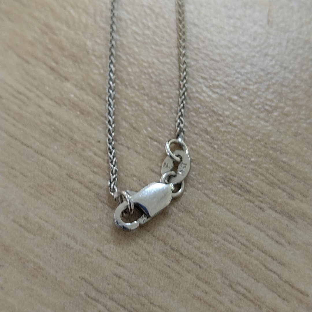 CADENA ORO, ORO BLANCO 14 K 2.3 GRMS (SEMINUEVO)