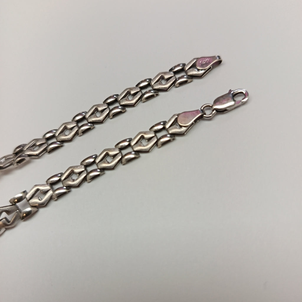 PULSERA ORO BLANCO 14 K 6,00 GRMS (SEMINUEVO)