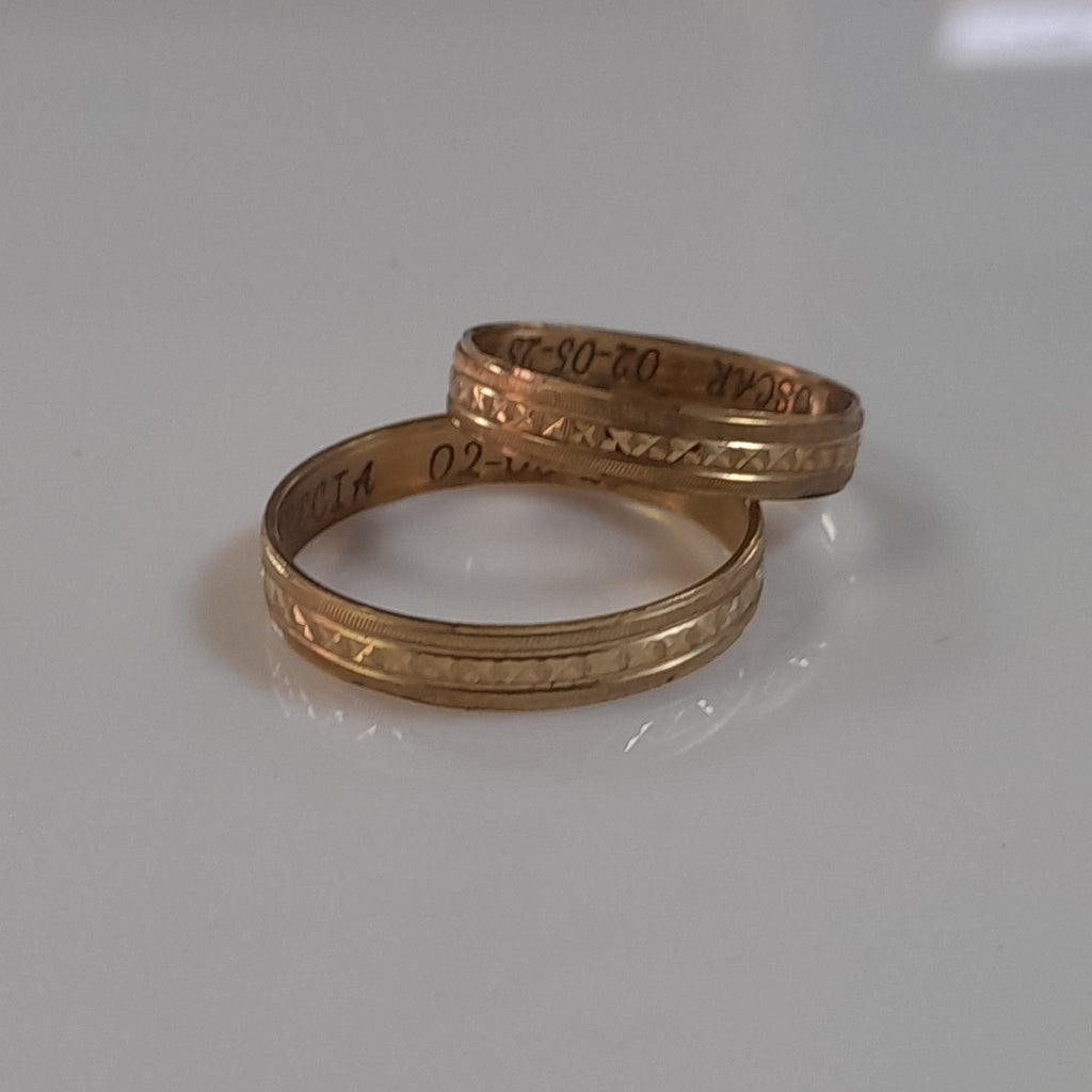 ARGOLLA ORO 10 K 2,90 GRMS (SEMINUEVO)
