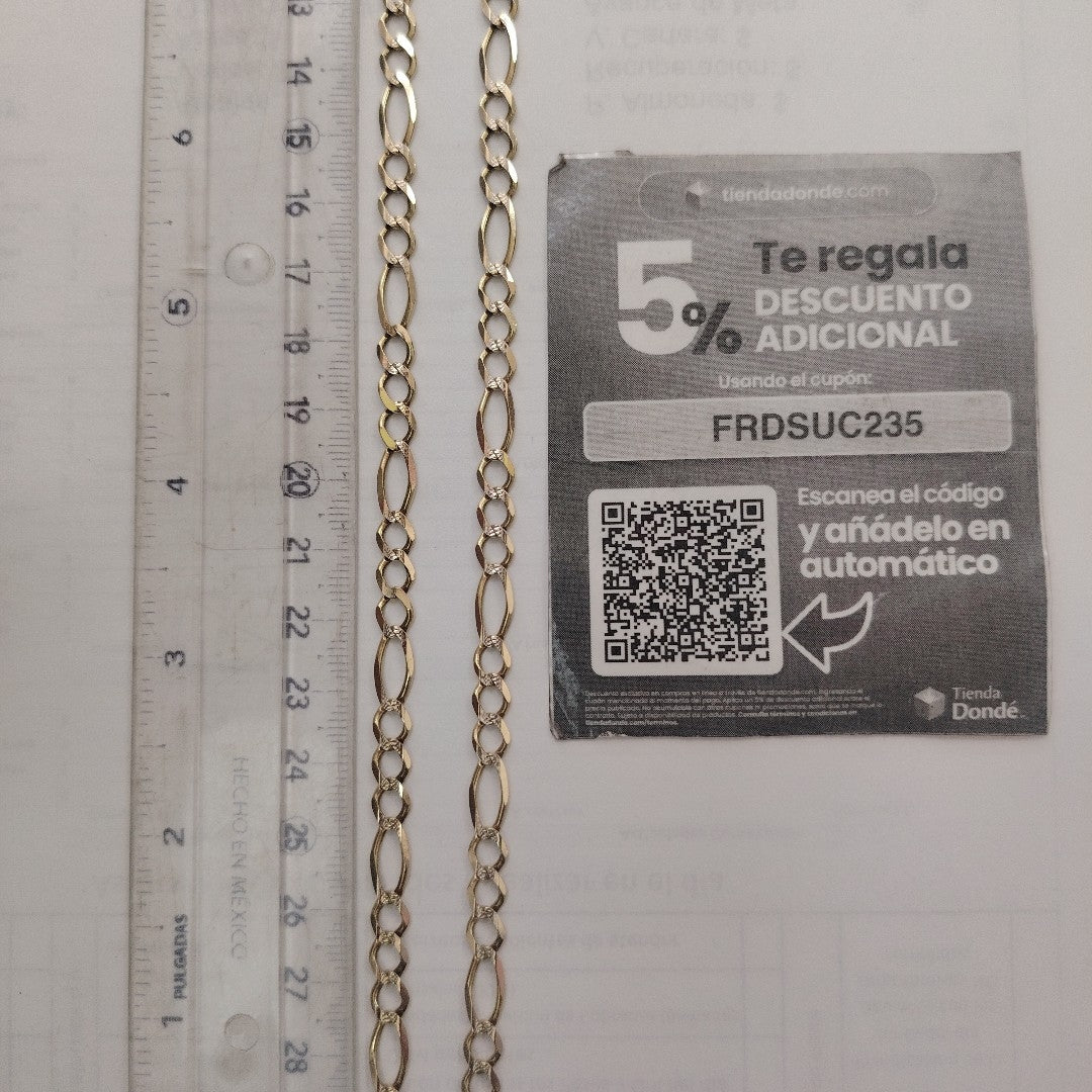 CADENA ORO 10 K 17.7 GRMS (SEMINUEVO)