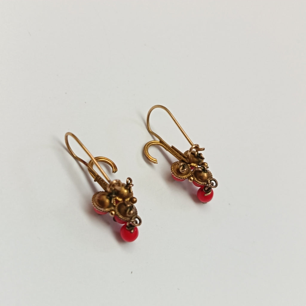 ARETES PAR ORO 8 K 2,60 GRMS (SEMINUEVO)