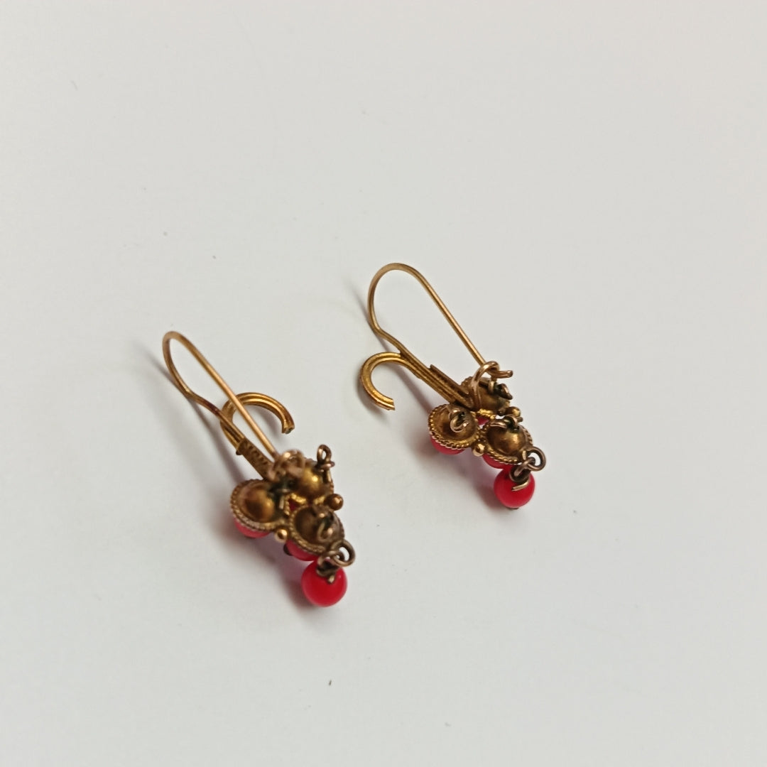 ARETES PAR ORO 8 K 2,60 GRMS (SEMINUEVO)
