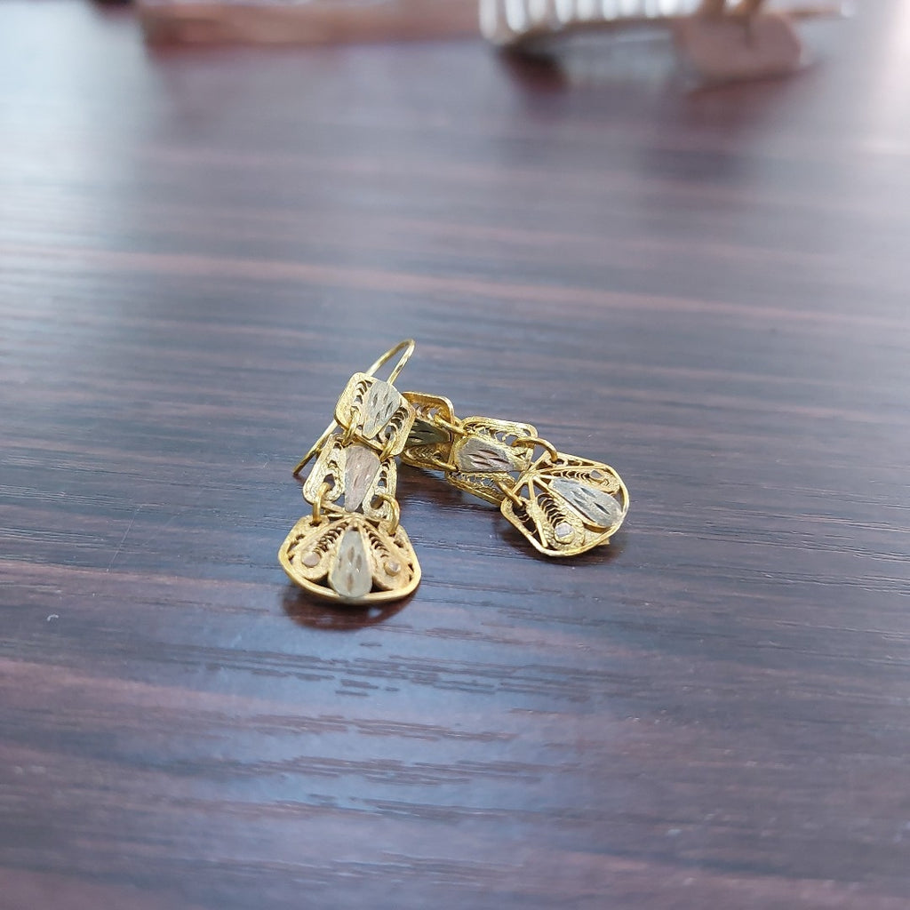 ARETES PAR ORO 8 K 3.3 GRMS (SEMINUEVO)