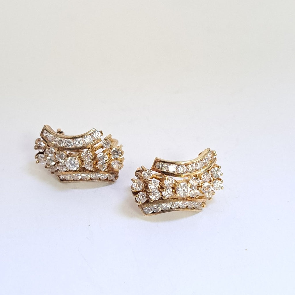 ARETES PAR ORO 8 K 6,00 GRMS (SEMINUEVO)