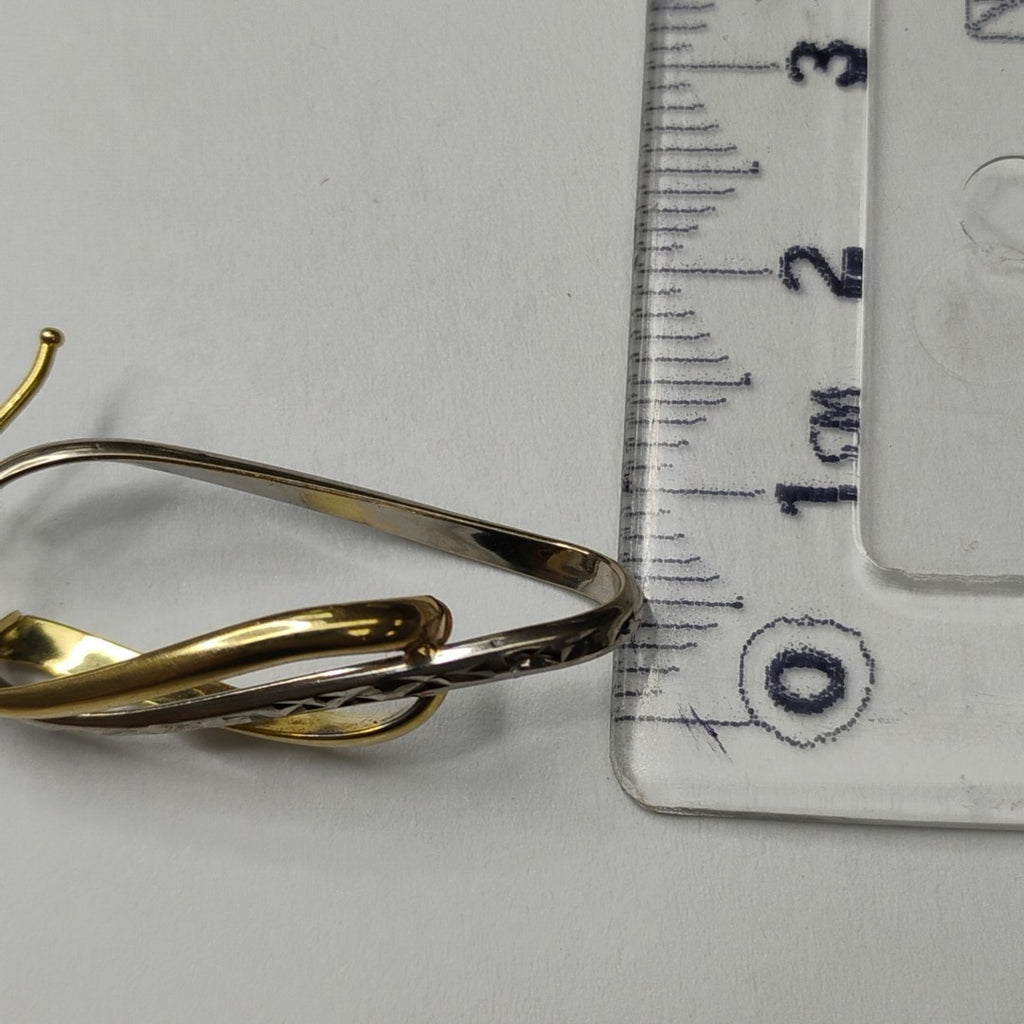 ARETES PAR ORO 10 K 2,10 GRMS (SEMINUEVO)