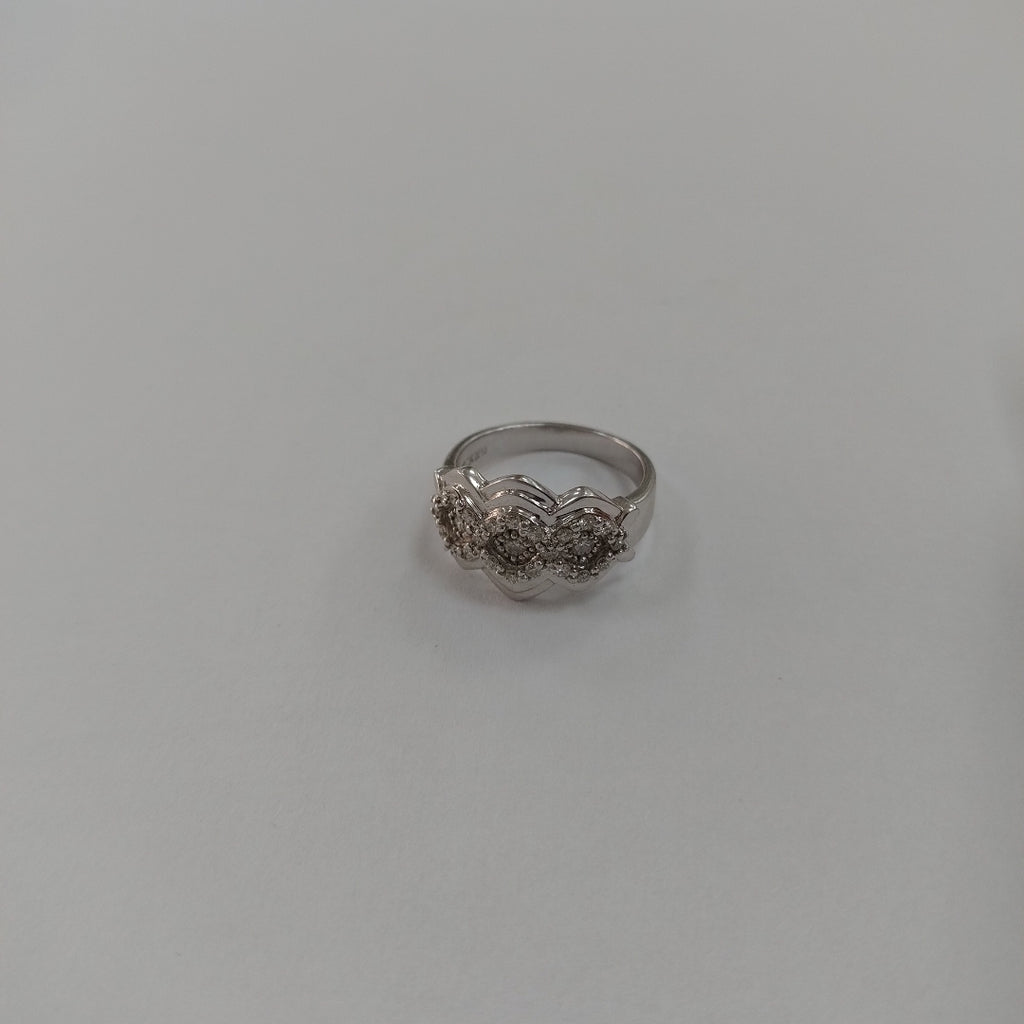 ANILLITO ORO BLANCO 10 K 7,20 GRMS (SEMINUEVO)